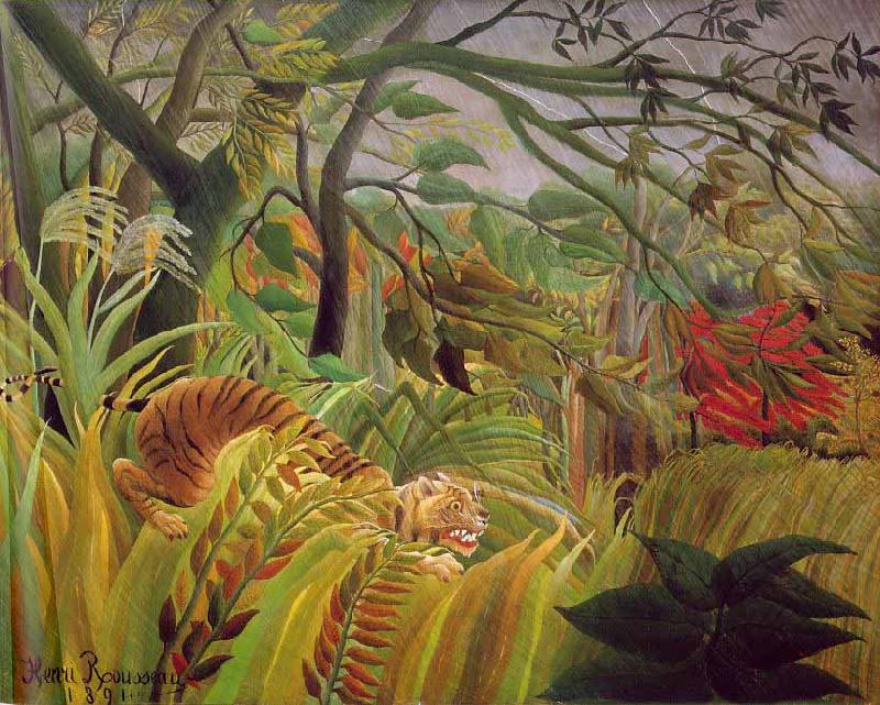 Henri Rousseau Surprise china oil painting image